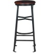 BAR107-Iron Bar Stool
